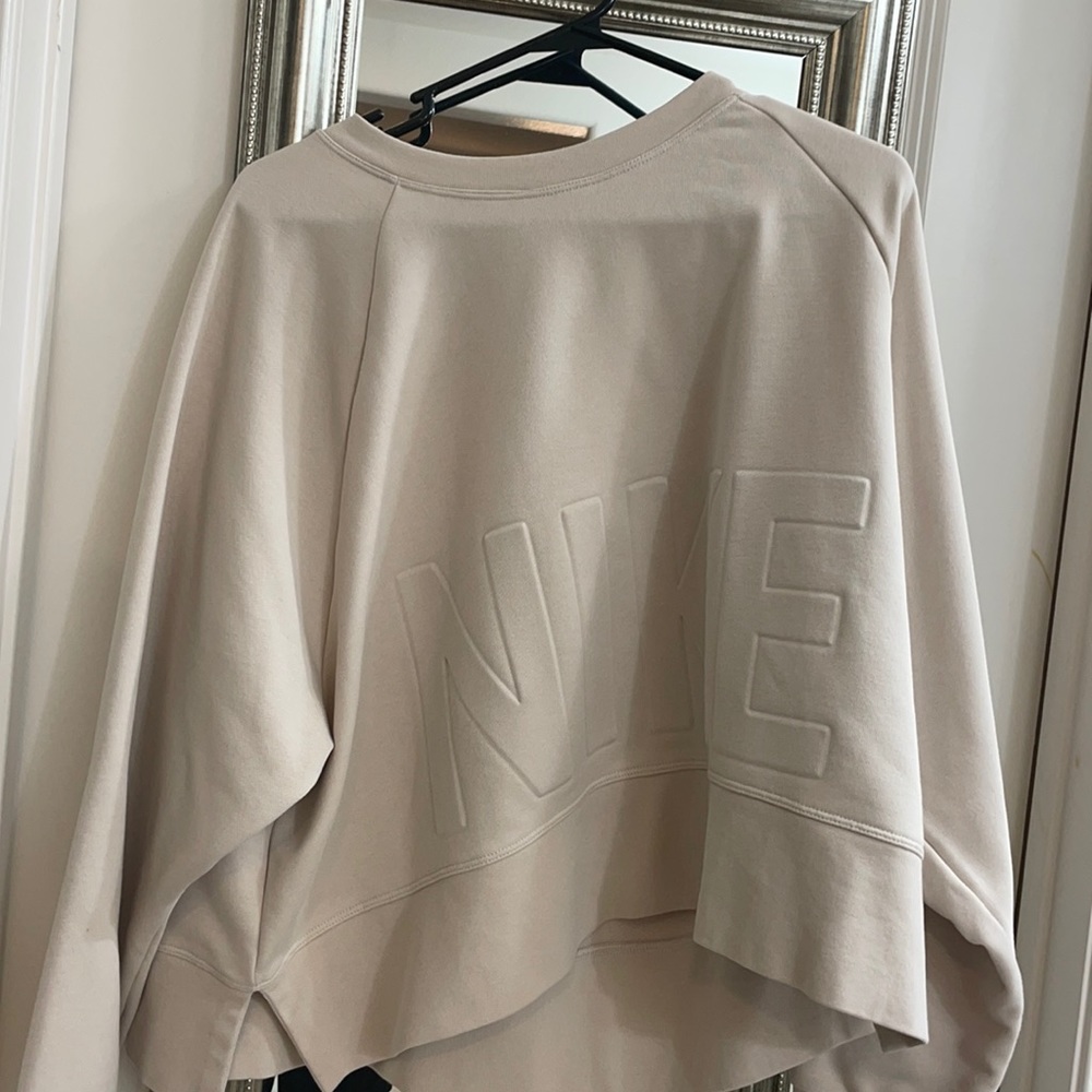 Nike cropped sweatshirt